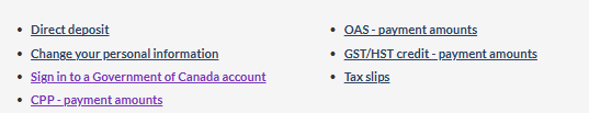 CPP and OAS Payment